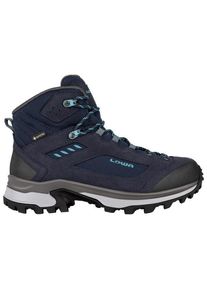 Wanderschuhe Lowa Corvara GTX Mid Damen (Gr 41,5 |blau |wasserdicht)