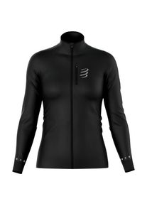 Compressport Hurricane Windproof Jacket Laufjacke Damen (Gr M |schwarz)