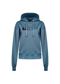 Greenbomb Nature Hike Mountains Flipper Pullover Hoodie Damen (Gr M |blau)