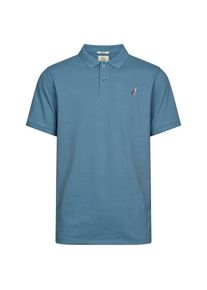 Polo-Shirt Greenbomb Animal Seagull Strike Polo Herren (Gr S |blau)