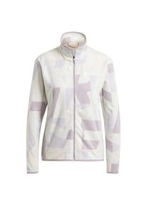 adidas terrex Multi AOP Full Zip Fleece Jacket Fleecejacke Damen (Gr XS |weiß/grau)