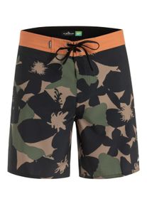 Quiksilver Herren Boardshorts "Surfsilk Straight Leg 18""grape leaf handtman, Gr. 38, 88% Polyester, 12% Elasthan, Hosen