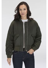 Levi's LEVI'S Damen Collegejacke "ANDY TECHY JACKET"deep depths, casual, Gr. XS, Web, Obermaterial: 95% Polyester, 5% Elasthan, Jacken