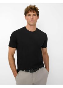 Brax Herren Shirt Style TED black, schwarz, Gr. L
