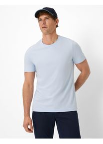 Brax Herren Shirt Style TED sky, hellblau, Gr. L