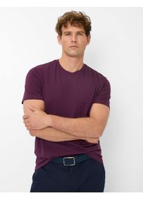Brax Herren Shirt Style TED summer grape, dunkles lila, Gr. XL