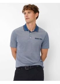 Brax Herren Polo Style PETTER cove, Blau, Gr. L