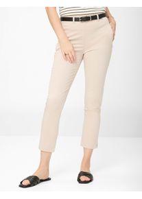 Raphaela by Brax Damen Five-Pocket-Hose Style LAVINA ZIP 6/8 BEACH, Beige, Gr. 36