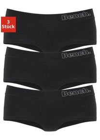 Bench. Panty schwarz Gr. 32/34 für Damen. Mit Logobund. Körpernah. Nachhaltig.