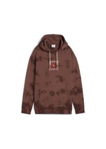 Puma Damen Hoodie "WARDROBE ESS FLORAL PACK Kurzer figurbetonter Hoodie mit"chocotart braun, Gr. XS, Obermaterial: 100% Baumwolle; Kapuzenfutter: