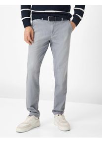 Eurex By Brax Herren Flatfronthose Style THILO STONE, denim grau, Gr. 30U