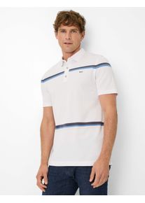 Brax Herren Polo Style PARKER white, weiß, Gr. M