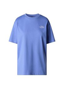 T-Shirt The North Face S/S Essential Oversize Tee Damen (Gr XL |blau)