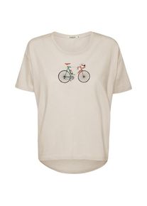 Greenbomb Bike Italy Feel T-Shirt T-Shirt Damen (Gr XXL |beige)