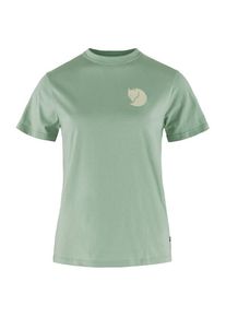 Fjällräven T-Shirt Fjällräven Fox Boxy Logo Tee Damen (Gr M |grün/türkis)
