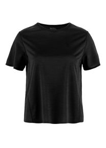 Fjällräven Fjällräven Abisko Lite S/S Funktionsshirt Damen (Gr L |schwarz)