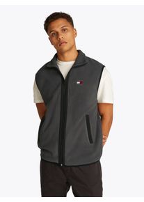 Tommy Jeans Plus Fleeceweste »TJM POLAR FLEECE VEST EXT«, Grosse Grössen, mit kontrastfarbenen Details