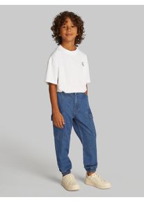 Calvin Klein Jeans Jogginghose »VIBRANT BLUE DENIM JOGGER«, mit Cargotaschen