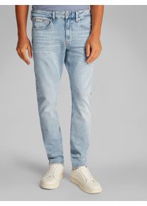 Calvin Klein Jeans Tapered-fit-Jeans »SLIM TAPER«, in hellblauer Waschung