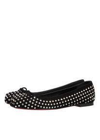 Christian Louboutin Loafer - Mamadrague Strass Boum - Gr. 38 (EU) - in Schwarz - f&uuml;r Damen