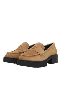 Coach Loafer - Leah Suede Loafer - Gr. 38 (EU) - in Braun - f&uuml;r Damen