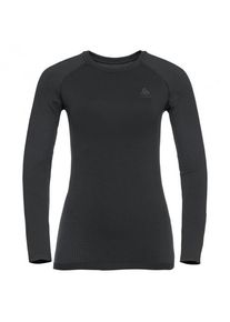 Odlo BL Top Crew Neck L/S Performance Warm Eco Kunstfaserunterwäsche Damen (Gr L |schwarz)