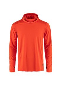 Fjällräven Longsleeve Fjällräven Abisko Sun-Hoodie Herren (Gr XL |rot)