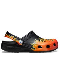 Crocs Classic Flames Clog Sandalen Kinder (Gr 23-24 |schwarz)