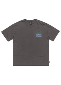 Quiksilver GH QS World Force S/S T-Shirt Herren (Gr M |grau)