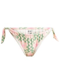 Roxy Hibiscus Daze Ties Moderate Bikini-Bottom Damen (Gr L |wei&szlig;)