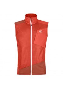 Ortovox Windbreaker Vest Windweste Herren (Gr XXL |rot)