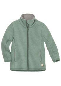 Woll- & Merinojacke Disana Zipper-Jacke Kinder (Gr 74/80 |grün)