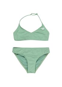 Roxy Solid Active Triangle Bra Set Bikini Kinder (Gr 6 Years |grün/türkis)
