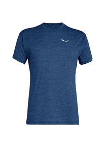 Laufshirt Salewa Puez Melange Dry S/S Tee Herren (Gr 48 |blau)