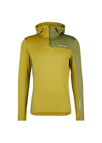 Ortovox Fleece Light Grid ZN Hoody Fleecepullover Herren Trekking (Gr M |gelb)