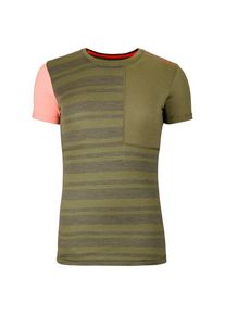 Ortovox 185 RockNWool Short Sleeve Merinounterwäsche Damen (Gr L |oliv)