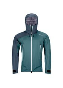 Ortovox Westalpen 3L Light Jacket Regenjacke Men (Größe XL |türkis/blau |wasserdicht)