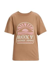 T-Shirt Roxy Hangloose Poster Damen (Gr XS |beige)