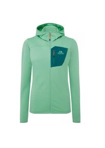 Mountain Equipment Lumiko Hooded Jacket Fleecejacke Damen Wandern (Gr 42 |türkis)