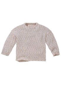 Woll- & Merinopullover Disana Baumwoll-Pullover Spray Kinder (Gr 74/80 |grau)