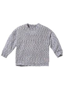 Disana Baumwoll-Pullover Spray Pullover Kinder (Gr 122/128 |grau)