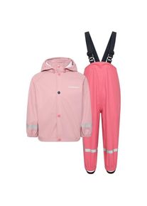 DIDRIKSONS 1913 Didriksons Slaskeman Set 2 Regenjacke Kinder Freizeit (Gr 140 |rosa |wasserdicht)