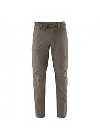 Maier Sports Tajo 2 Trekkinghose Herren (Gr 32 - Short |braun/grau)