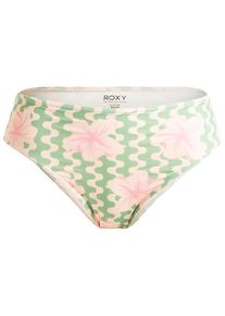 Roxy Hibiscus Daze Midwaist Bikini Bikini-Bottom Damen (Gr S |wei&szlig;)