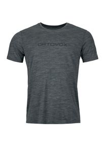 Ortovox 150 Cool Brand T-Shirt Merinoshirt Men (Gr M |grau)