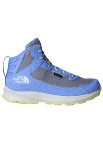 The North Face Youth Fastpack Hiker Mid WP Wanderschuhe Kinder (Gr 38 |blau |wasserdicht)