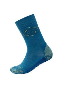 DEVOLD Multi Merino No-Slip Sock Multifunktionssocken Kinder (Gr 19-21 |blau)