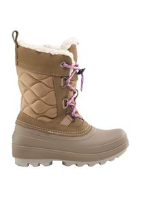 Winterschuhe Kamik Lauren High Kinder (Gr 36 |braun/beige |wasserdicht)