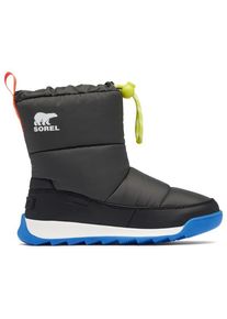 Winterschuhe Sorel Youth Whitney II Plus Puffy Waterproof Kinder (Gr 33 |schwarz |wasserdicht)