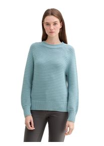 Tom Tailor Denim Strickpullover, mit Ottoman Struktur